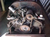 Rusted VW 1600 engine (Photo 1)